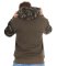 Fox Mikina Khaki Camo Hoody XXL