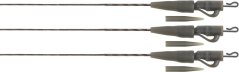 Fox Montáž Edges Naturals Submerge Lead Clip Leaders 75 cm 3 ks